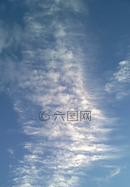 云,天空,秋季