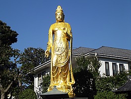 budha,雕像,黃金