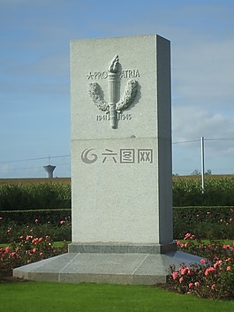 紀念碑,諾曼底,墳場