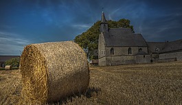 農村地區,教堂,收成