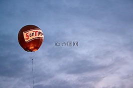 氣球,天空,飛