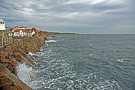 海岸,蘇格蘭,海
