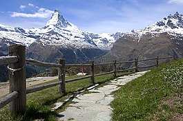 赖明,阿尔卑斯山,自然