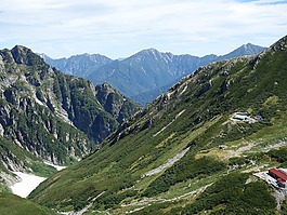 立山,谷,剱岳