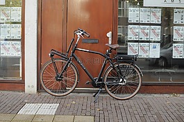 自行车,荷兰,街道