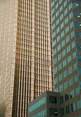 建筑物,摩天大樓,門面