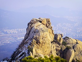 manjangbong,岩,攀爬