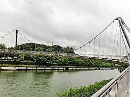 橋,吊橋,行人橋