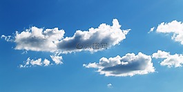 天空,云,藍色