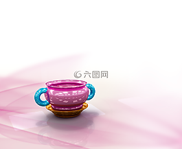 馬克杯,抽象,海浪