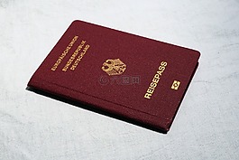 護照,通過,旅行