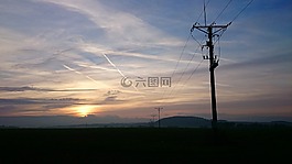 村,景觀,字段