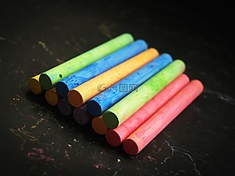 粉筆,顏色,紅色
