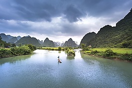 農(nóng)業(yè),亞洲,云-天空