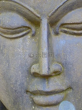 面對,石,頭