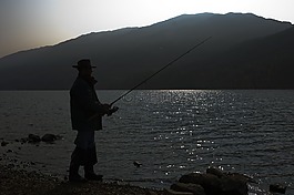 蘇格蘭,釣魚,水