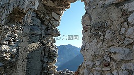 阿尔高,城堡 falkenstein,墙