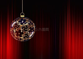 來臨,樹裝飾,窗簾