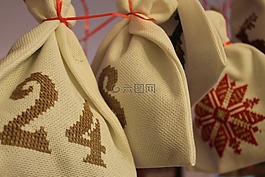 降臨節日歷,袋,等待