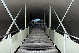 隧道,橋,黑