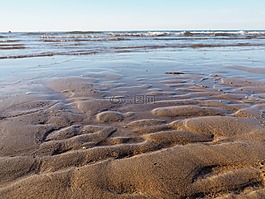 落潮,洪水,海灘