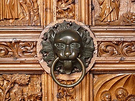 doorknocker,黃銅,神秘生物