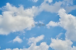 云,藍(lán)色,背景