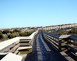 木橋,沙丘,導軌