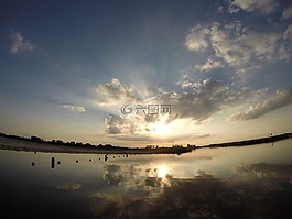 預訂,海,海灘