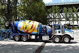 混凝土,混音器,車輛