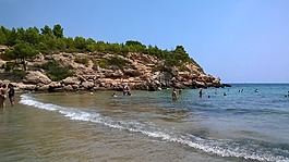 海灘,哥斯達(dá)黎加,岸