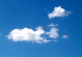 云,天空,藍(lán)色