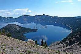 火山口湖,俄勒岡,美國