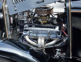 汽車發(fā)動機,鉻,復古