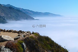 加利福尼亞州,海岸,海岸線