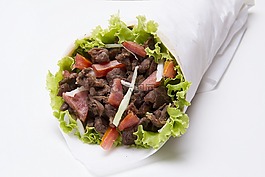 烤肉串,三明治,豬肉