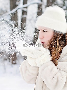 冬天,雪,冷