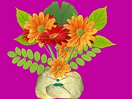 花瓶,安排,鮮花