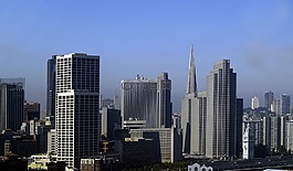 舊金山,城市,建筑物