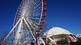 摩天輪,游樂園,旅游