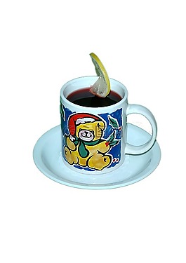 酒,mulled 葡萄酒杯,heiss