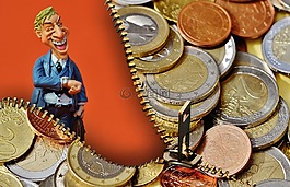 時(shí)間就是金錢,商人,歐元