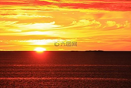 日落,太陽,黎明