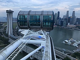 新加坡摩天观景轮,渡海小轮轮,新加坡