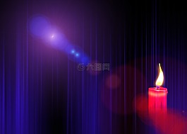 蠟燭,來臨,窗簾