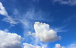 云計(jì)算,天空,藍(lán)色