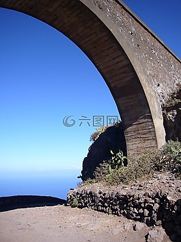 天空,拱門,島