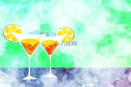 水彩,漆,畫