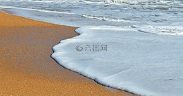 海洋,冲浪,泡沫