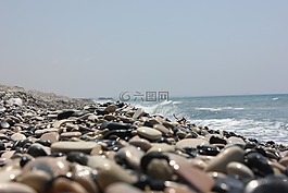 海,巖,塞浦路斯